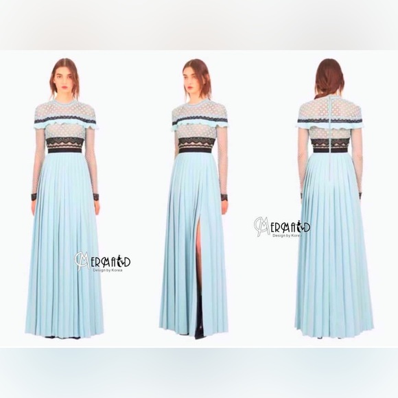 Maxi blue dress by Lucas & Vicki Size L - Picture 5 of 8